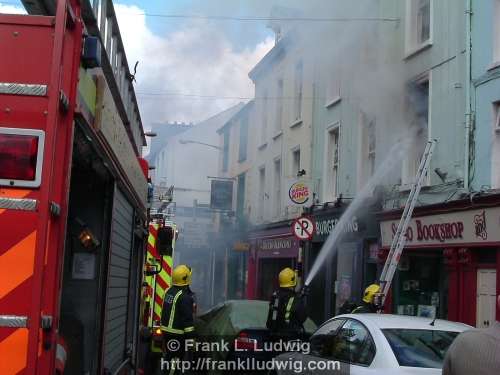 The Fire on O'Connell Street